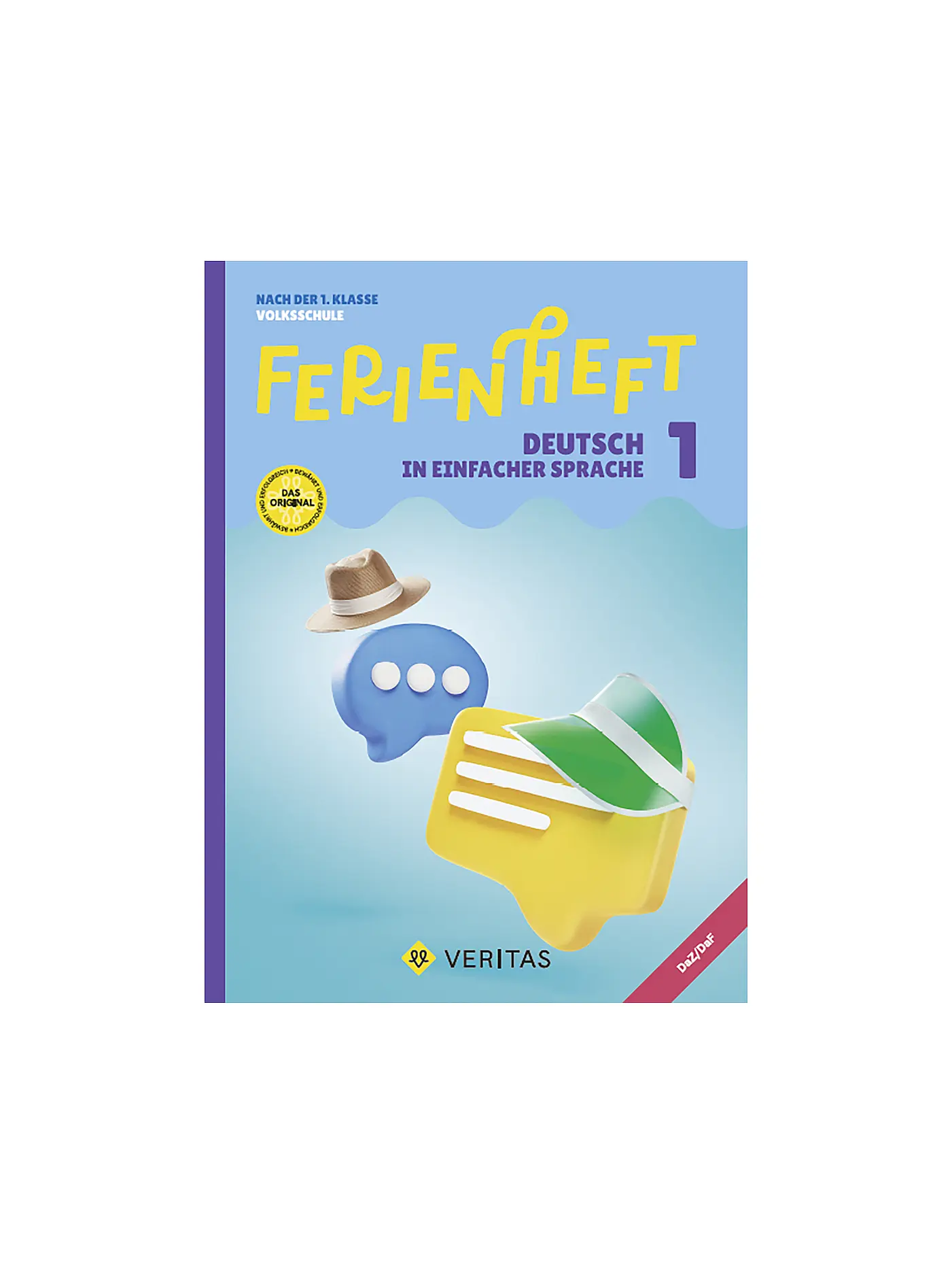 VERITAS VERLAG | Ferienheft - Deutsch in einfacher Sprache 1. Klasse Volksschule | 